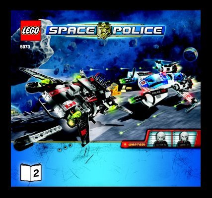 Notice / Instructions de Montage - LEGO - 5973 - Hyperspeed Pursuit: Page 1