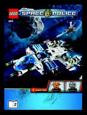 Notice / Instructions de Montage - LEGO - 5974 - Galactic Enforcer: Page 1