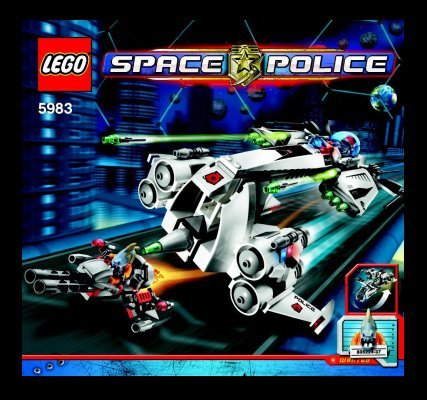 Notice / Instructions de Montage - LEGO - 5983 - SP Undercover Cruiser: Page 1