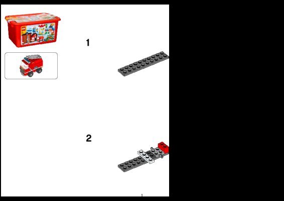 Notice / Instructions de Montage - LEGO - 6053 - My First LEGO® town: Page 1