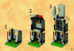 Notice / Instructions de Montage - LEGO - 6094 - Guarded Treasury: Page 23