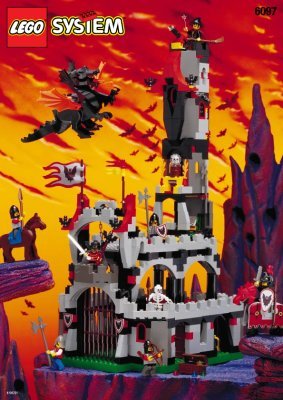 Notice / Instructions de Montage - LEGO - 6097 - BAT LORDS' CASTLE: Page 1