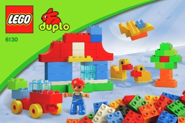 Notice / Instructions de Montage - LEGO - 6130 - LEGO® DUPLO® Build & Play: Page 1