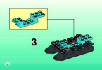 Notice / Instructions de Montage - LEGO - 6135 - SMALL SHARK SUBMARINE: Page 4