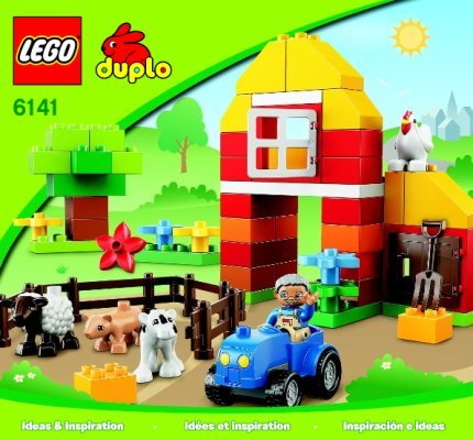 Notice / Instructions de Montage - LEGO - 6141 - My First Farm: Page 1