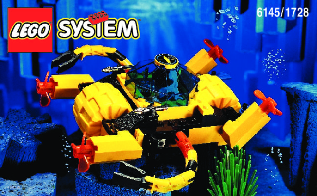 Notice / Instructions de Montage - LEGO - 6145 - AQUA AMPHIBIAN CRAFT: Page 1