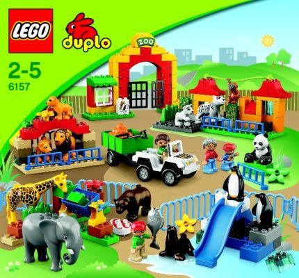 Notice / Instructions de Montage - LEGO - 6157 - Big Zoo: Page 1