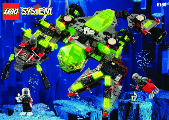 Notice / Instructions de Montage - LEGO - 6160 - Stingray Lobster: Page 1