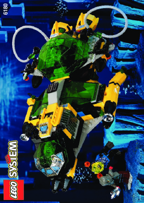 Notice / Instructions de Montage - LEGO - 6180 - HYDRO SEARCH SUB: Page 1