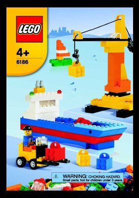 Notice / Instructions de Montage - LEGO - 6186 - Build Your Own LEGO® Harbor: Page 1