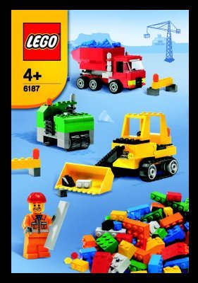 Notice / Instructions de Montage - LEGO - 6187 - LEGO® Road Construction Set: Page 1