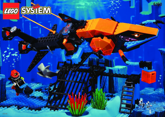 Notice / Instructions de Montage - LEGO - 6190 - AQUASHARK BASE: Page 1