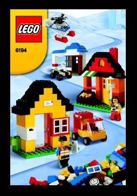 Notice / Instructions de Montage - LEGO - 6194 - My LEGO® Town: Page 1