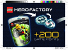 Notice / Instructions de Montage - LEGO - Hero Factory - 6200 - EVO: Page 2