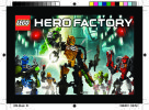 Notice / Instructions de Montage - LEGO - Hero Factory - 6200 - EVO: Page 25