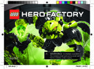 Notice / Instructions de Montage - LEGO - Hero Factory - 6201 - TOXIC: Page 1