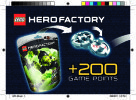 Notice / Instructions de Montage - LEGO - Hero Factory - 6201 - TOXIC: Page 2