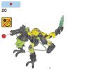 Notice / Instructions de Montage - LEGO - Hero Factory - 6201 - TOXIC: Page 23