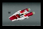 Notice / Instructions de Montage - LEGO - 6207 - A-wing fighter™: Page 18