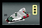 Notice / Instructions de Montage - LEGO - 6207 - A-wing fighter™: Page 24