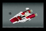 Notice / Instructions de Montage - LEGO - 6207 - A-wing fighter™: Page 19