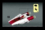 Notice / Instructions de Montage - LEGO - 6207 - A-wing fighter™: Page 22