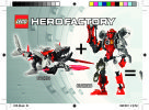 Notice / Instructions de Montage - LEGO - Hero Factory - 6216 - JAWBLADE: Page 28