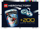 Notice / Instructions de Montage - LEGO - Hero Factory - 6216 - JAWBLADE: Page 2