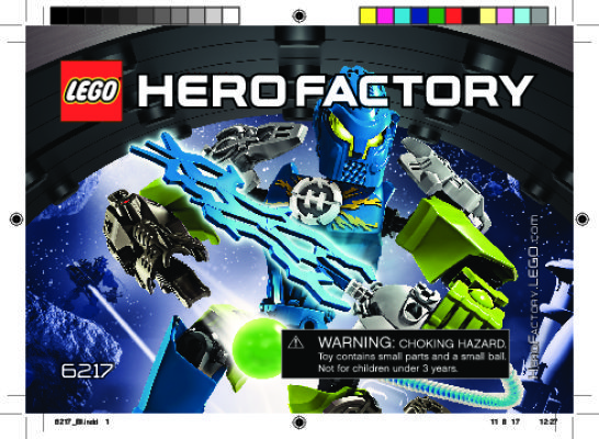 Notice / Instructions de Montage - LEGO - 6217 - SURGE: Page 1