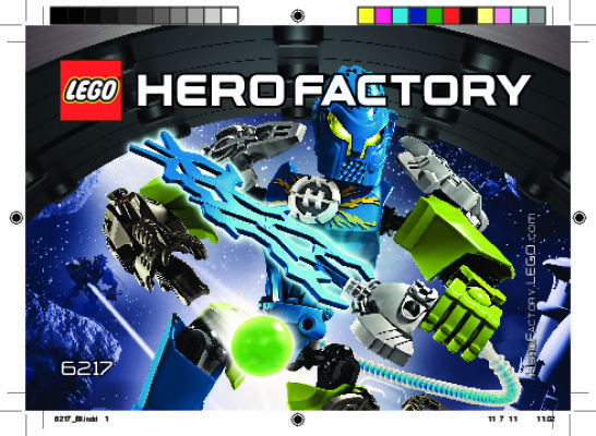 Notice / Instructions de Montage - LEGO - 6217 - SURGE: Page 1