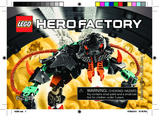 Notice / Instructions de Montage - LEGO - 6228 - THORNRAXX: Page 1