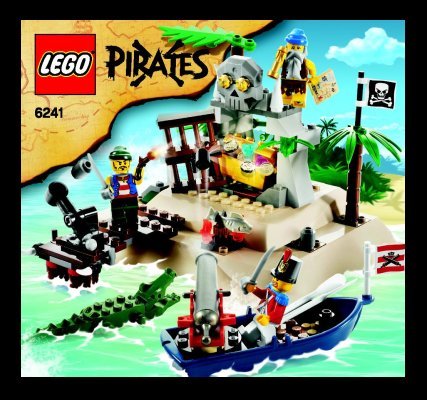 Notice / Instructions de Montage - LEGO - 6241 - Loot Island: Page 1