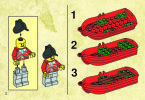 Notice / Instructions de Montage - LEGO - 6244 - SOLDIERS' (CRANE) TOWER: Page 2