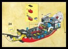 Notice / Instructions de Montage - LEGO - 6290 - Pirate Battle Ship: Page 27