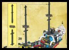 Notice / Instructions de Montage - LEGO - 6290 - Pirate Battle Ship: Page 31