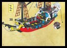 Notice / Instructions de Montage - LEGO - 6290 - Pirate Battle Ship: Page 35