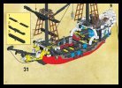 Notice / Instructions de Montage - LEGO - 6290 - Pirate Battle Ship: Page 37