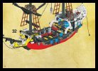 Notice / Instructions de Montage - LEGO - 6290 - Pirate Battle Ship: Page 39