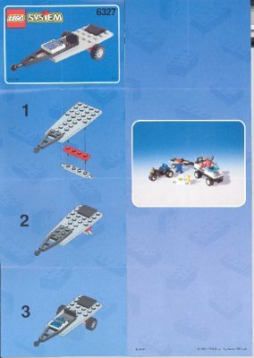 Notice / Instructions de Montage - LEGO - 6327 - Team Turbo: Page 1