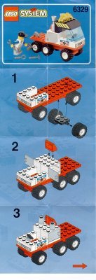 Notice / Instructions de Montage - LEGO - 6329 - Truck Stop: Page 1