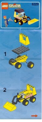 Notice / Instructions de Montage - LEGO - 6329 - Truck Stop: Page 1