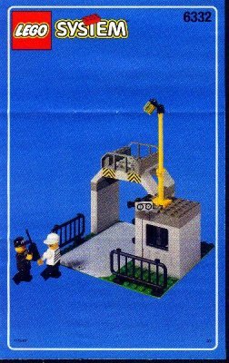 Notice / Instructions de Montage - LEGO - 6332 - Police Headquarters: Page 1