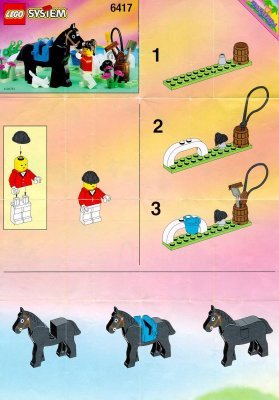 Notice / Instructions de Montage - LEGO - 6417 - PARADISA JUMPING COURSE: Page 1