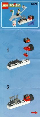 Notice / Instructions de Montage - LEGO - 6424 - Truck Race: Page 1