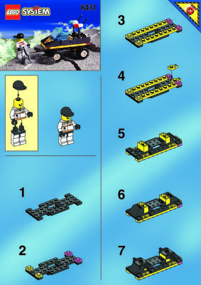 Notice / Instructions de Montage - LEGO - 6431 - Res-Q Response 1: Page 1