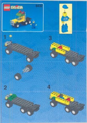 Notice / Instructions de Montage - LEGO - 6432 - Formula 1 Transporter: Page 1