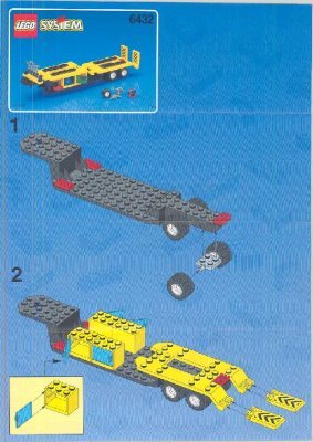 Notice / Instructions de Montage - LEGO - 6432 - Formula 1 Transporter: Page 1