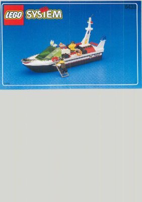 Notice / Instructions de Montage - LEGO - 6433 - Police Harbour Patrol: Page 1