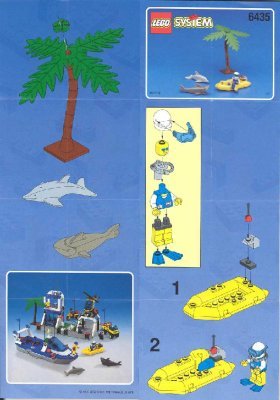 Notice / Instructions de Montage - LEGO - 6435 - COAST GUARD: Page 1