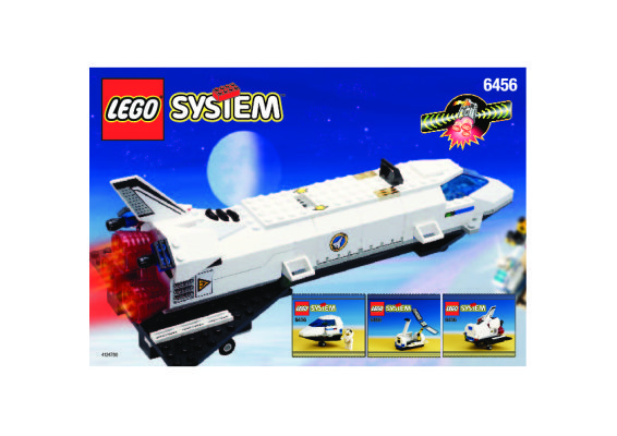 Notice / Instructions de Montage - LEGO - 6456 - Space Port Shuttle Launch: Page 1